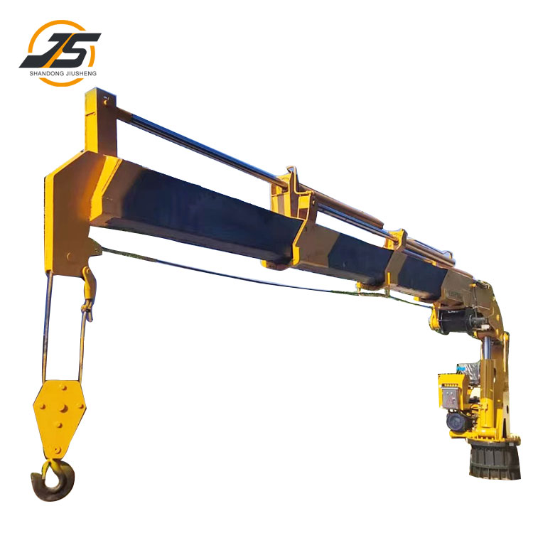 Folding crane