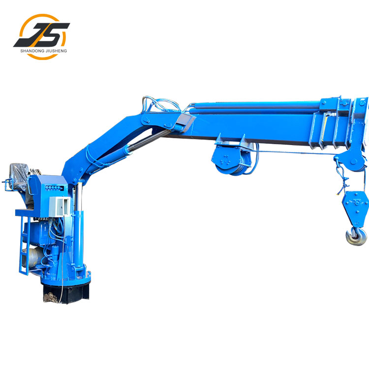 Folding crane