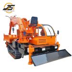 Crane and digging integrated engineering vehicle