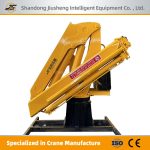 Marine articulated crane