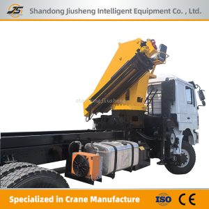 Truck Mounted Folding Boom Crane