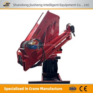 Marine articulated crane