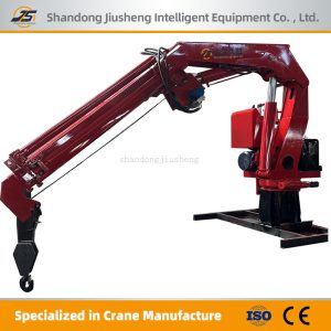 Small Folding Boom Crane