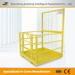 Forklift safety cage