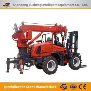 Forklift With Crane Arm