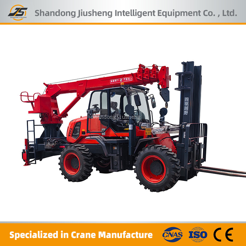Forklift-mounted Rear Crane