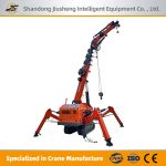 1.2T/2T/3T mini crawler spider crane