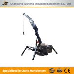 1.2T/2T/3T mini crawler spider crane