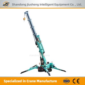 telescopic boom spider crane