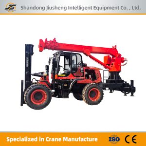 Multifunctional Forklift With Crane