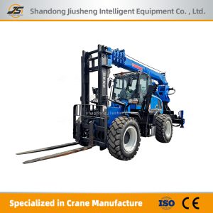 Forklift With Crane Attachment